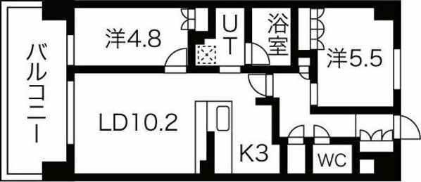 アーバンパーク淡路の物件間取画像